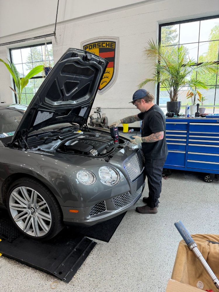Bentley repair and service at Trafton's Foreign Auto in Portland