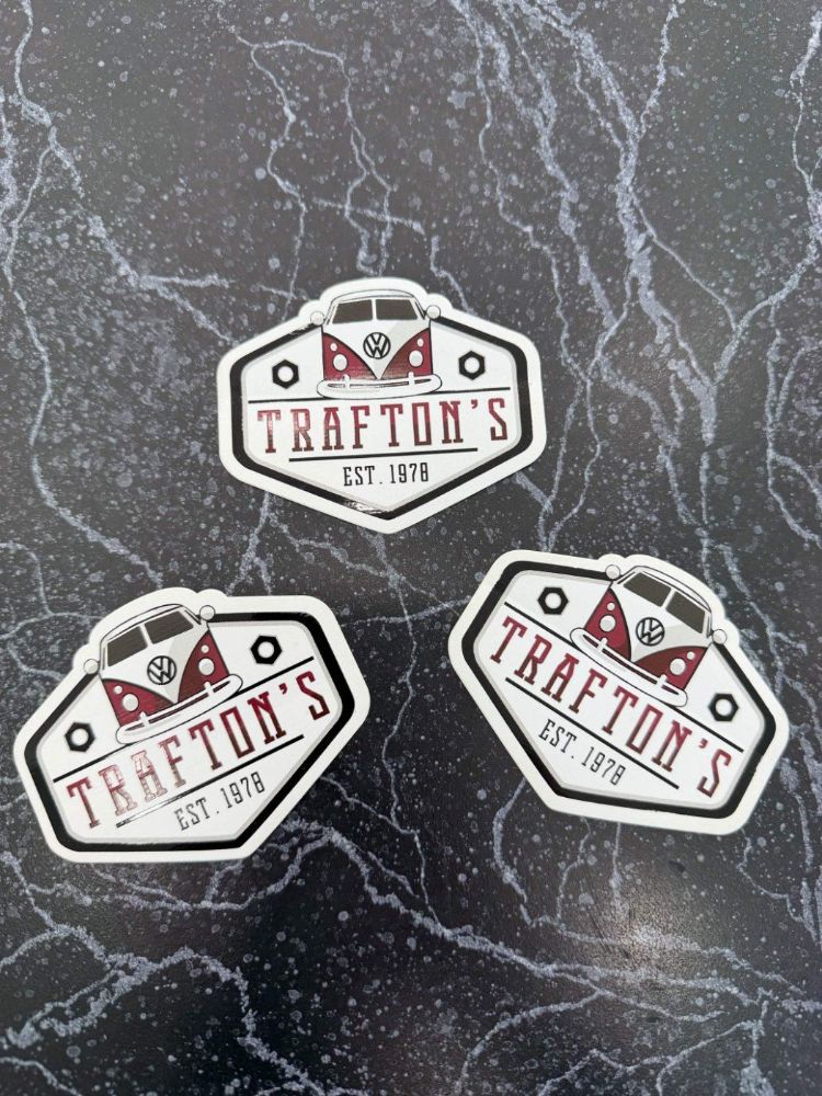 Crest Sticker Pack — Trafton's Foreign Auto merch