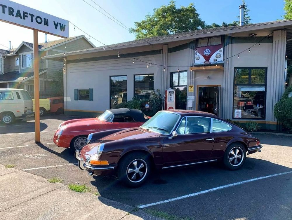 Trafton's Foreign Auto shop exterior on SE Stark St, Portland